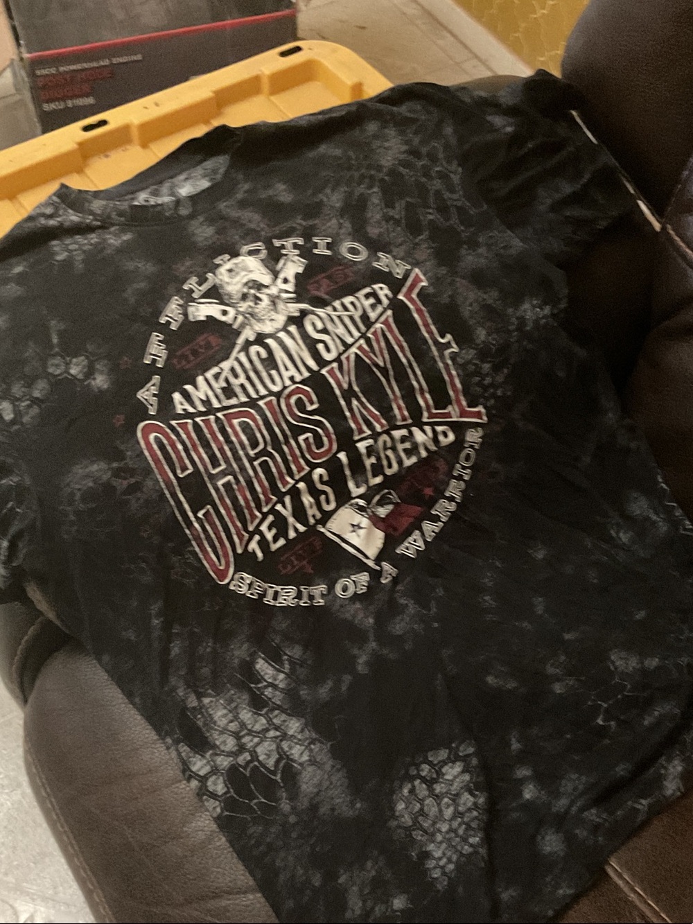 Chris Kyle American Sniper Graphic Tee - Black